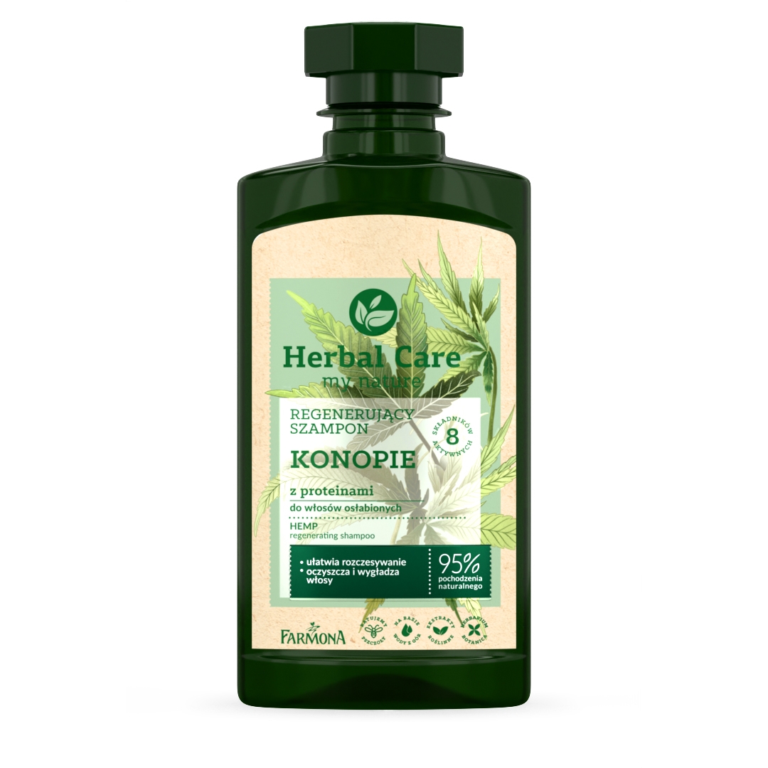 Farmona herbal care szampon do wł.  konopie 300ml.