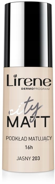 LIRENE podkład city matt 203 jasny 30ml