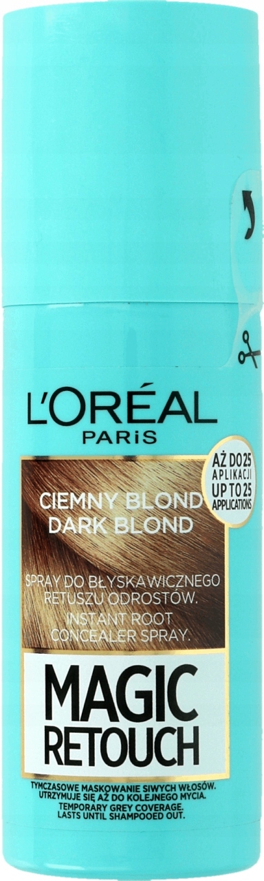 LOREAL spray- retusz do odrostów Magic Retouch ciemny blond 75ml