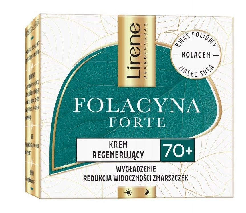 LIRENE krem folacyna 70+przeciwzmarszczkowy n/dzień 50ml.