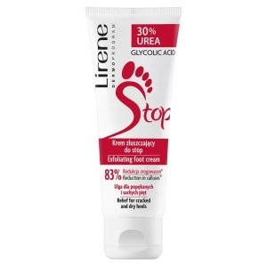 LIRENE krem do stóp złuszczający 30% mocznik 75ml