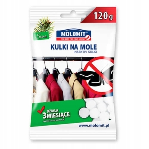 Molan sosna kulki na mole 120g