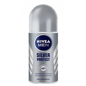 Nivea deo roll-on męski silver 50ml.