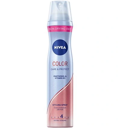 Nivea lakier do wł. color protection b.mocny "4" 250ml.