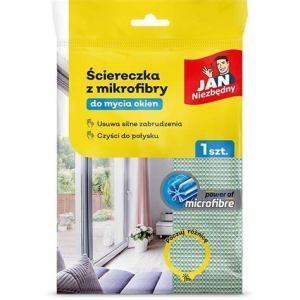 JAN NIEZBĘDNY ŚCIERKA Z MIKROFIBRY DO MYCIA OKIEN