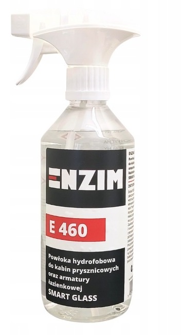 ENZIM E 460 POWŁOKA HYDROFOBOWA  DO KABIN PRYSZNICOWYCH
