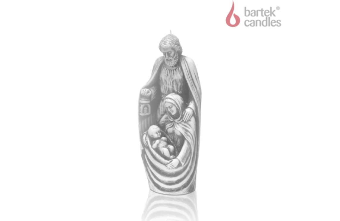 Świeca Betlejemska 530g szara