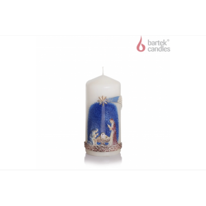 Świeca Szopka słupek 80mm x 180mm