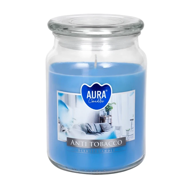 Świeca w szkle duża Antytabak