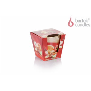 Świeca zapachowa w szkle 115g Cynamon i pomarańcza / Cynamon i jabłko