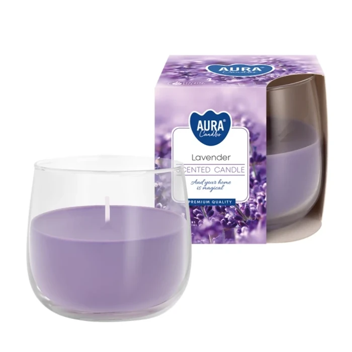 Świeca zapachowa w szkle Lawenda słoik 130g