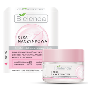 BIELENDA KREM CERA NACZYNKOWA  N/DZIEŃ  50ML.
