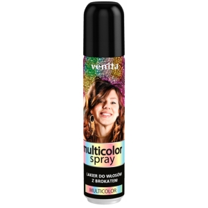 VENITA LAKIER DO WŁOSÓW Z BROKATEM MULTI 75ML. @@