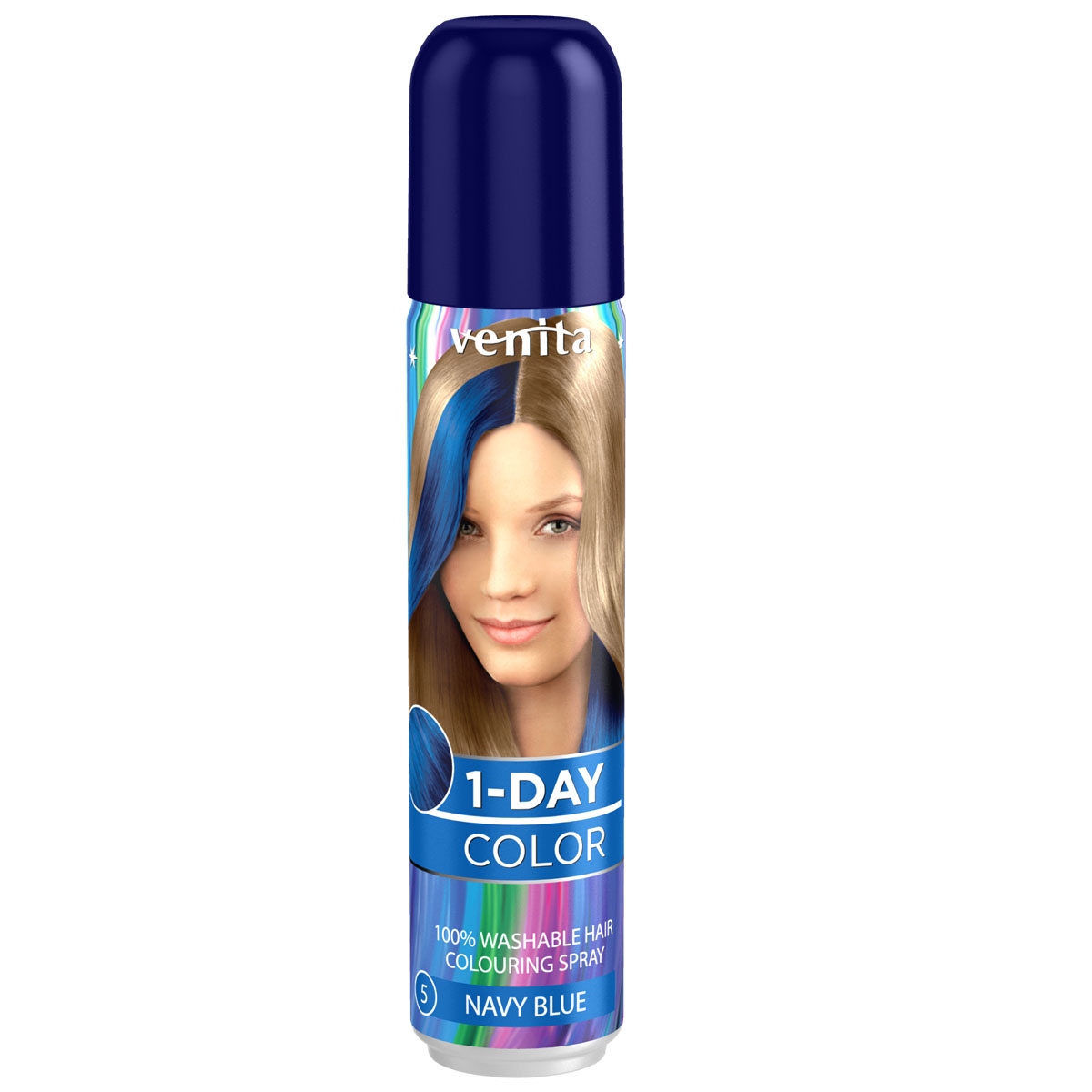 Venita spray do wł.koloryzujący 1-day color  kosmiczny granat  50ml.20ii