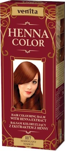 Venita balsam kolor.do wł. ziołowy z henny 117 mahoń 75ml. 25i