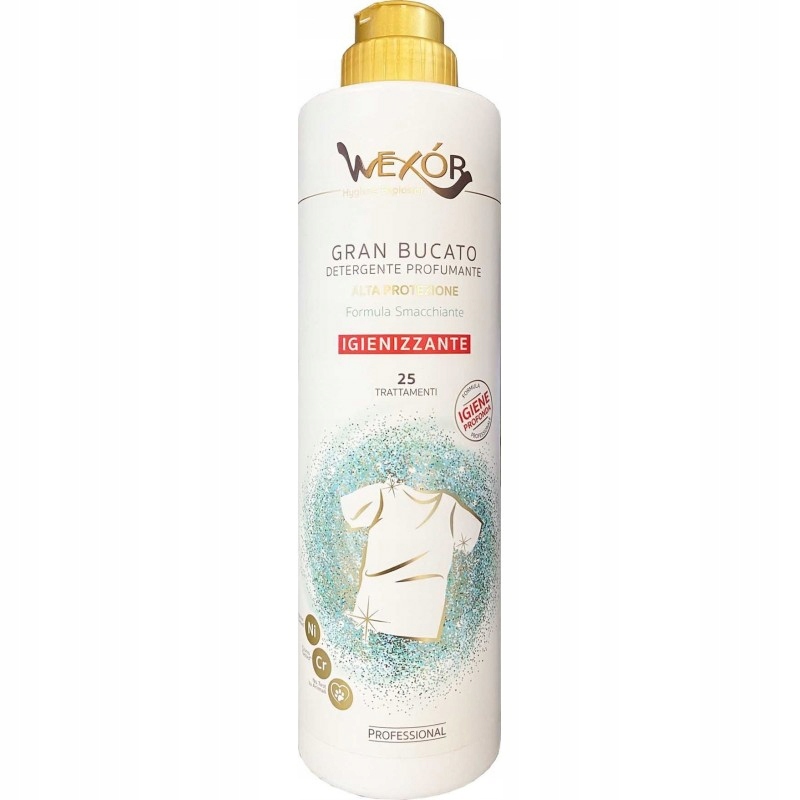 WEXOR PŁYN DO PRANIA UNIWERSALNY DEZYNFEKUJĄCY 750ML