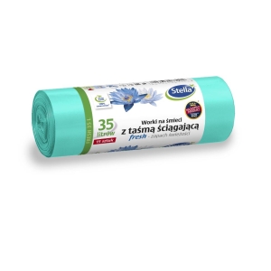 WORKI NA ŚMIECI Z TASMA 35L 15SZT STELLA