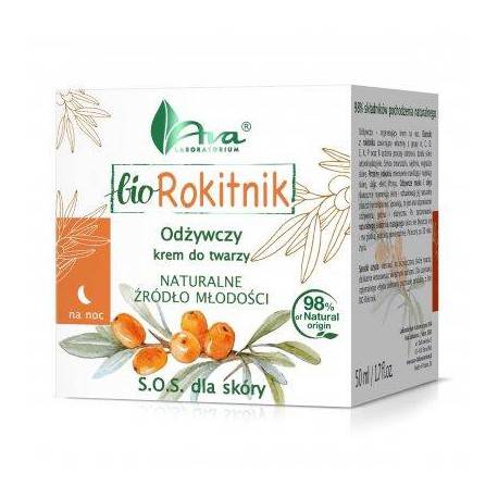 Ava bio rokitnik 2 krem na noc odżywczy  50ml.