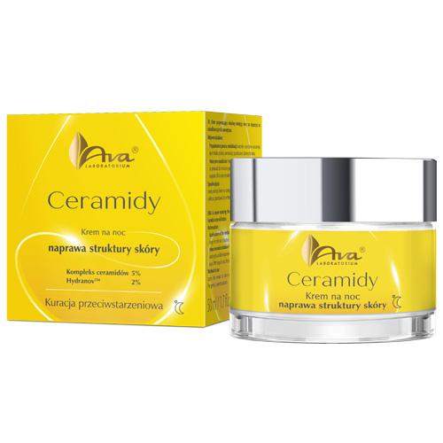 Ava ceramidy krem na noc przeciwstarzeniowy 50ml.