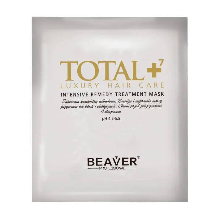 Beaver maska do wł.total+7 intensywnia saszetka  30ml.
