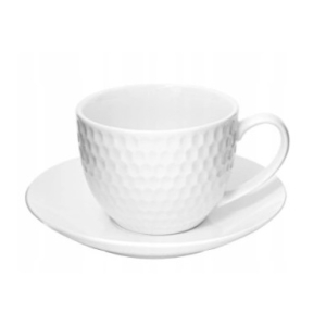 Filiżanka 6+6 białe