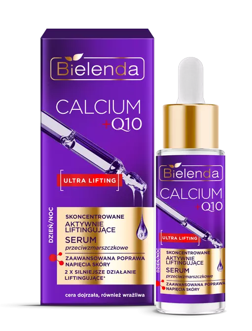 BIELENDA SERUM  CALCIUM + Q10  PRZECIWZMARSZCZKOWE    30ML.