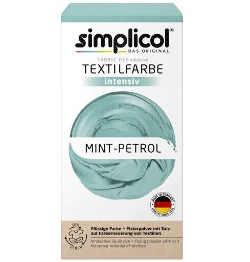 SIMPLICOL trwała farba do tkanin - mięta