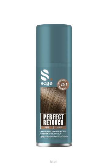 SEGO spray-retusz do odrostów Perfect Retouch brąz 75ml.