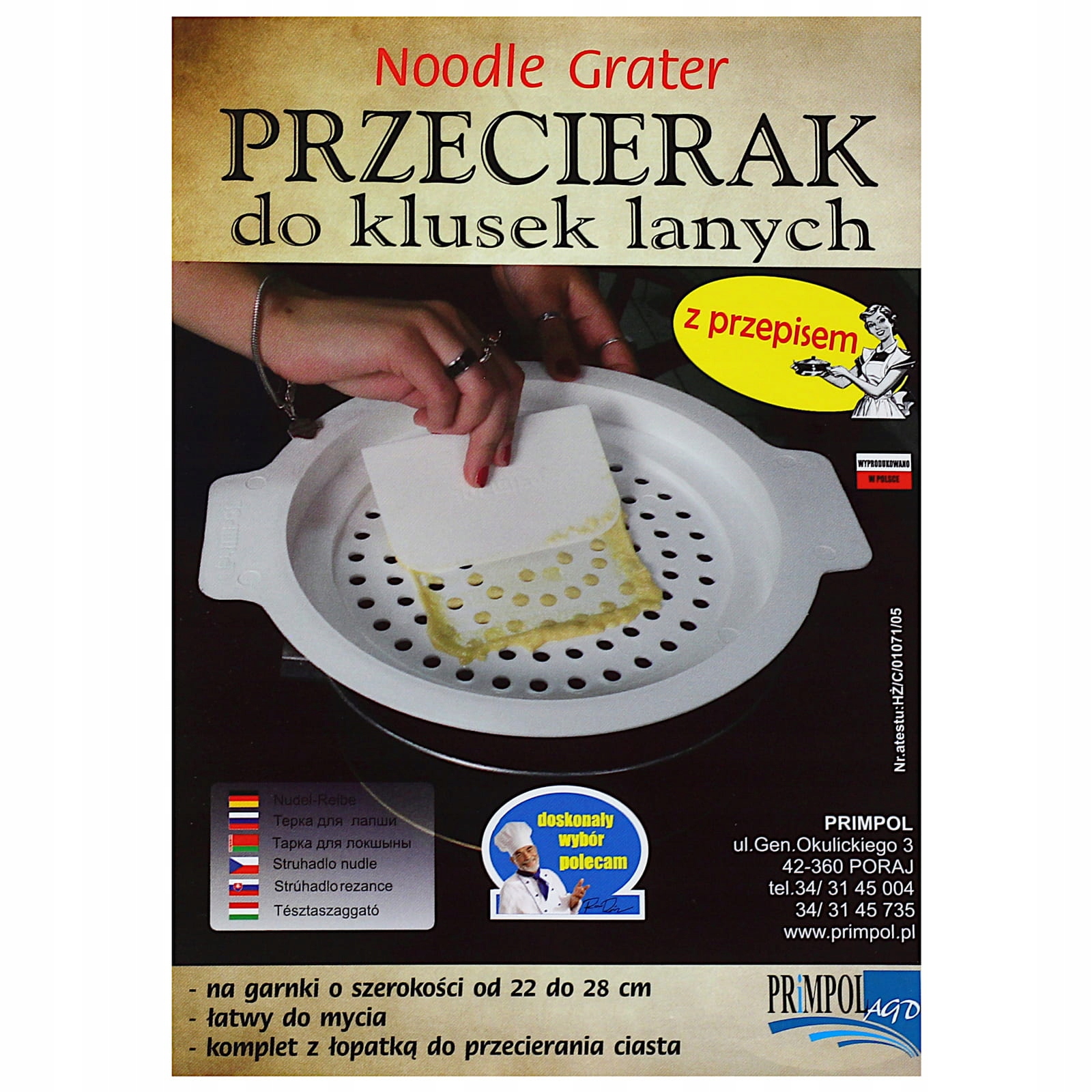 Przecierak do klusek lanych - obrazek 5