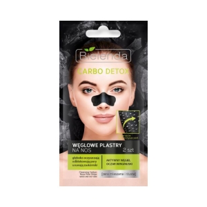 BIELENDA CARBO DETOX PLASTRY NA NOS WĘGLOWE   2SZT.