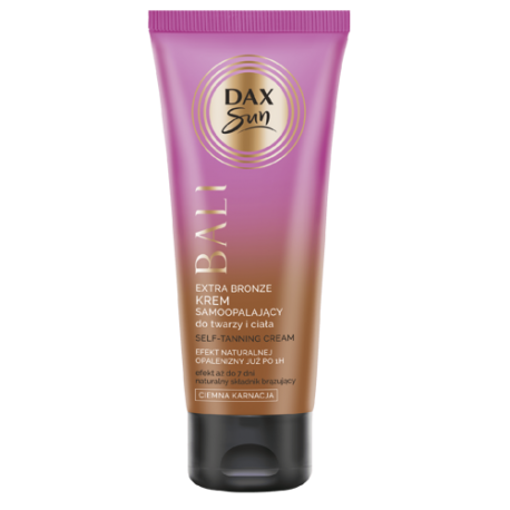 Dax krem samoopalający twarz I ciało bali   75ml.