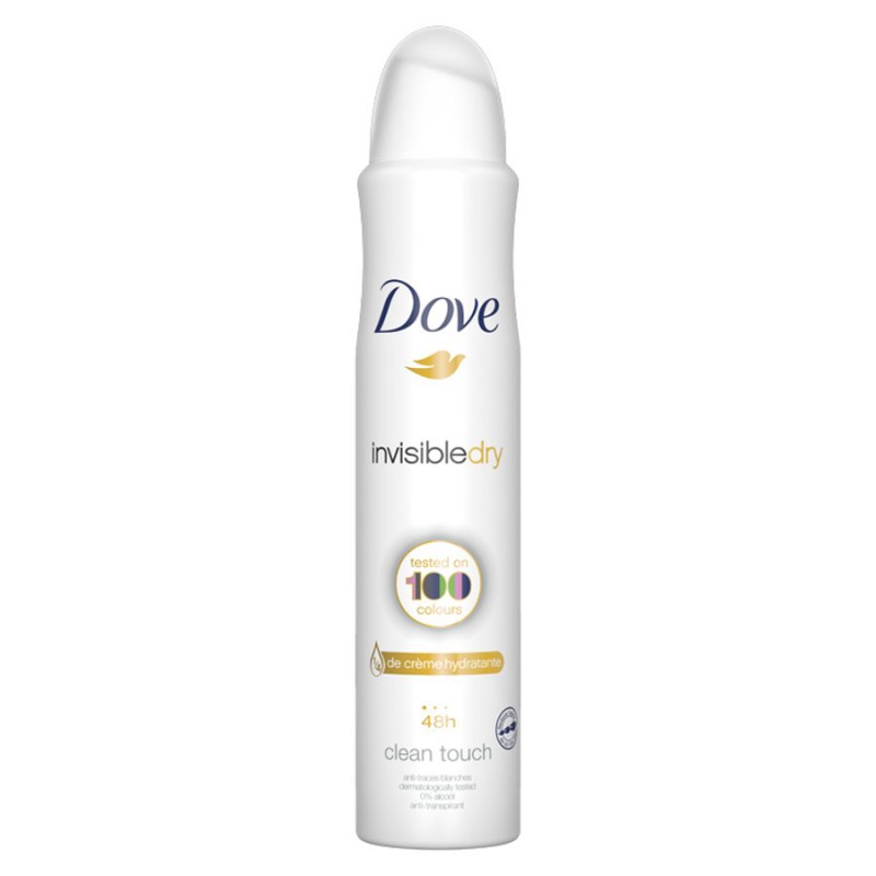 Dove deo spray damski invisible 250ml.