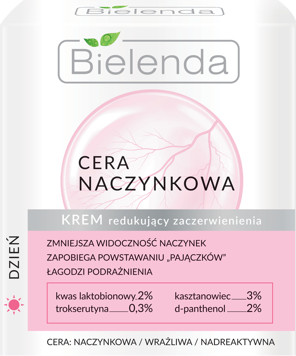 BIELENDA KREM CERA NACZYNKOWA N/DZIEŃ 50ML. - obrazek 3