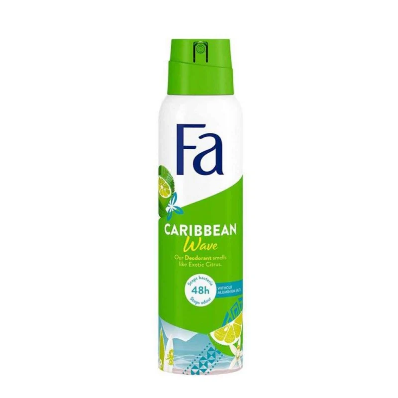 Fa deo spray damski caribbean  150ml.