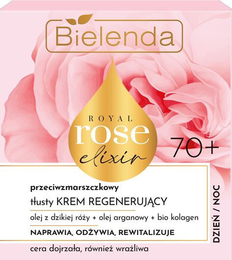 BIELENDA ROYAL ROSE KREM 70+ DZIEŃ/NOC 50ML. - obrazek 2