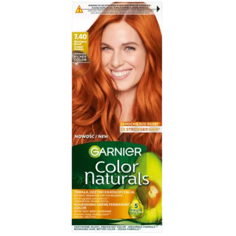 Color naturals farba do włosów 7,40 miedziany blond