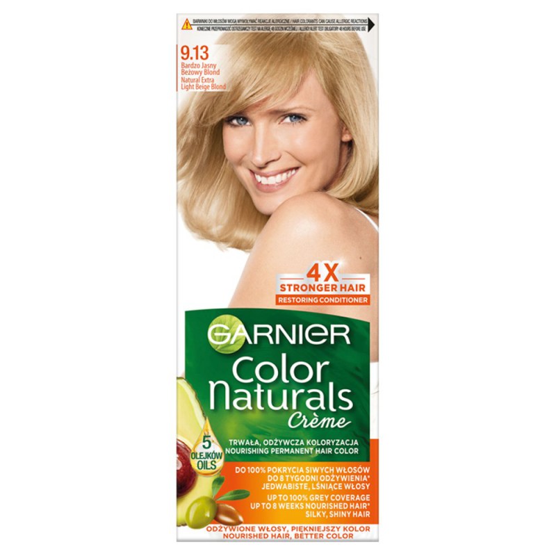 Color naturals farba do włosów 9,13 beżowy blond