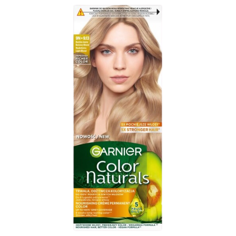 Color naturals farba do włosów 9n=9,13 beżowy blond