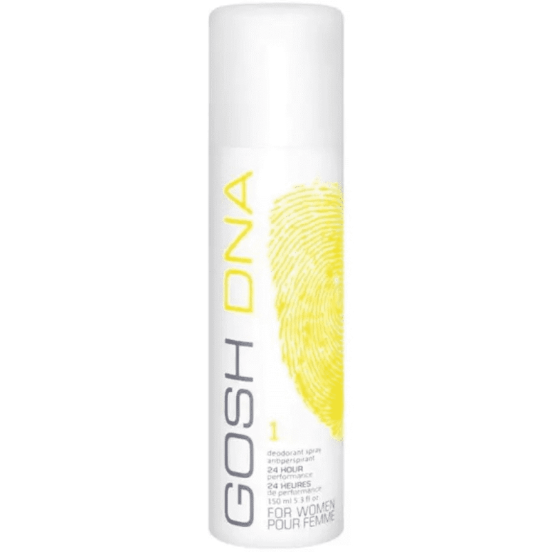 Gosh dna 1 deo spray 150ml.żółty
