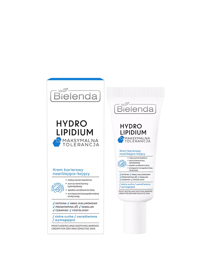 BIELENDA HYDRO LIPIDIUM  KREM BARIEROWY NAWILŻ.-KOJĄCY  50ML.