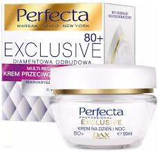 Dax krem perfecta 80+exclusive diamentowa odbudowa n/dzień/noc 50ml.