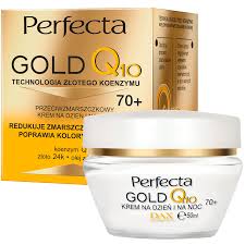Dax krem perfecta gold q10  70+  na dzień I noc 50ml.