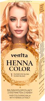 Venita balsam kolor.do wł. ziołowy z henny 001 słoneczny blond 75ml.@@