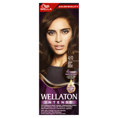 Wellaton farba do włosów 4/0 średni brąz