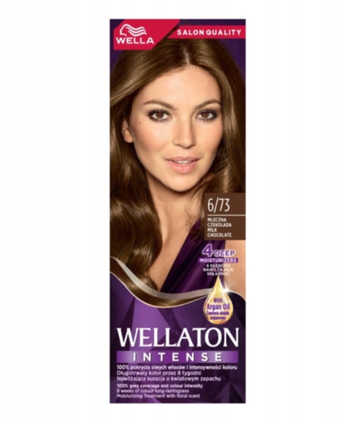 Wellaton farba do włosów 6/73 mleczna czekolada