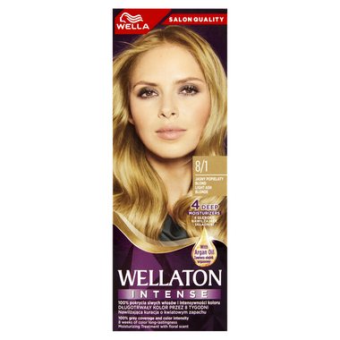Wellaton farba do włosów 8/1 jasny popiel.blond