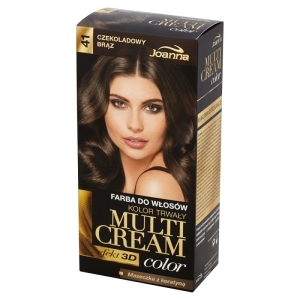 Joanna multi 3d farba do włosów 41 czekoladowy brąz