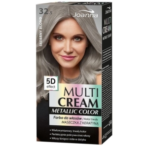 Joanna multi 3d farba do włosów 32,5 srebrny blond