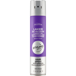 Joanna lakier do wł. styling strong hold &elasticity  "5"  250ml..25ii