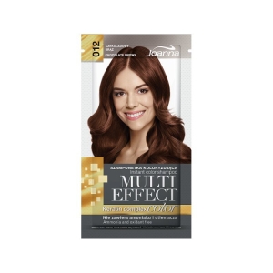 Joanna multi effect szamponetka kolor 12 czekoladowy braz 35g@@